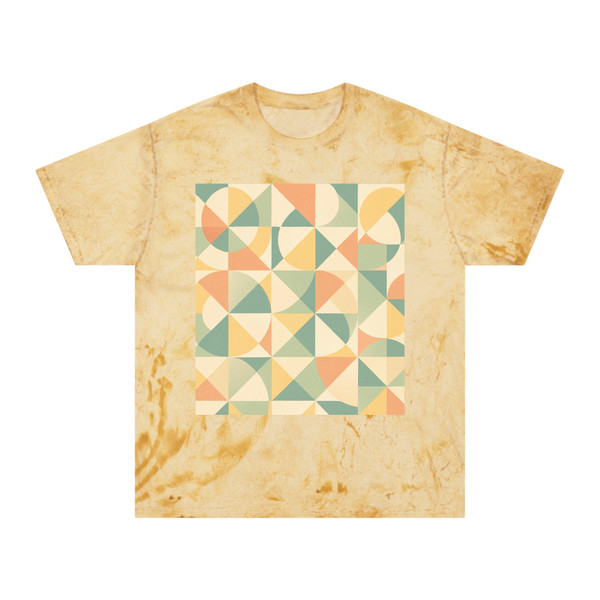 Geometric Harmony - Unisex Color Blast T-Shirt