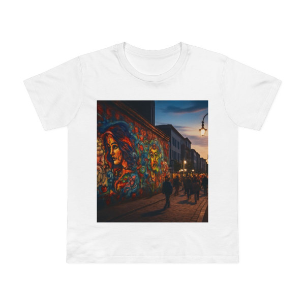 Berlin Graffiti Vibrance - Women’s Maple Tee 