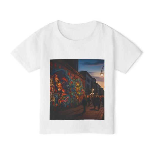 Berlin Graffiti Vibrance - Heavy Cotton™ Toddler T-shirt