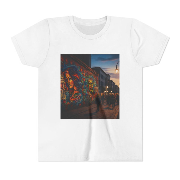 Berlin Graffiti Vibrance - Youth Short Sleeve Tee