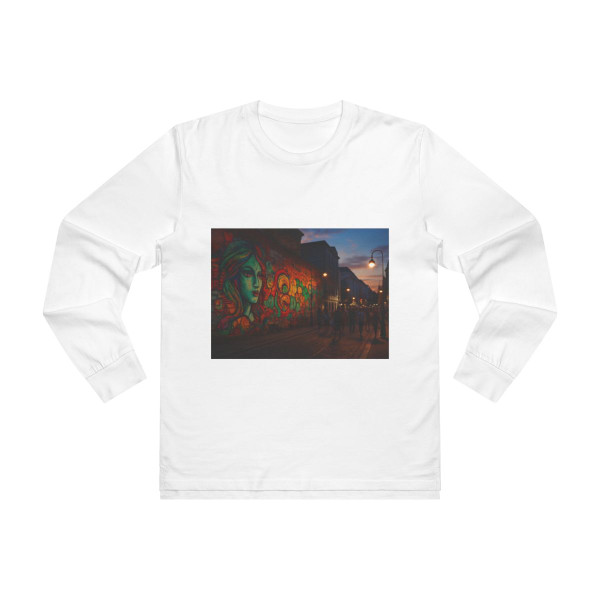 Berlin Graffiti Vibrance - Men’s Base Longsleeve Tee 