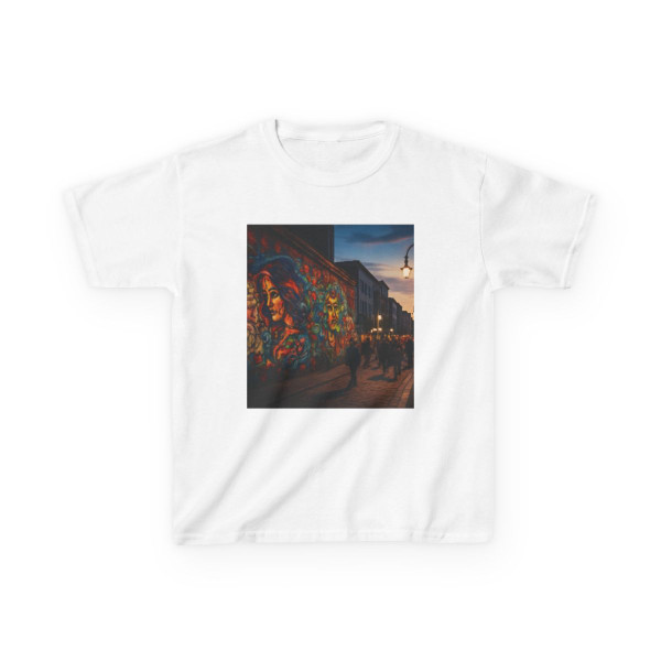 Berlin Graffiti Vibrance - Kids Heavy Cotton™ Tee