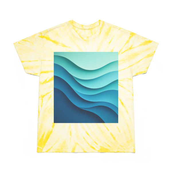 Ethereal Wave Dance - Tie-Dye Tee, Cyclone