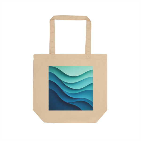 Ethereal Wave Dance - Eco Tote Bag