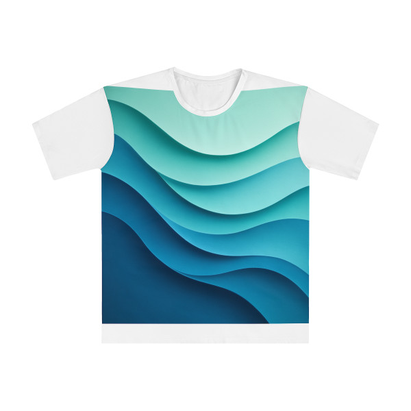 Ethereal Wave Dance - Men's Loose T-shirt (AOP)