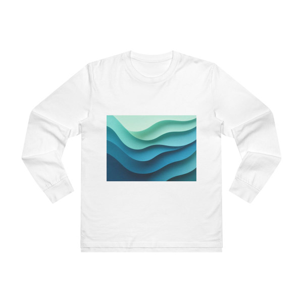 Ethereal Wave Dance - Men’s Base Longsleeve Tee 