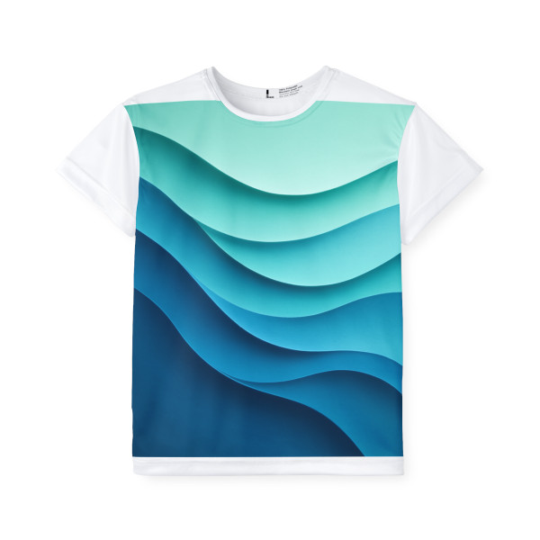 Ethereal Wave Dance - Kids Sports Jersey (AOP)