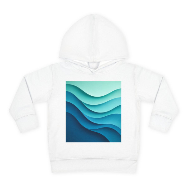 Ethereal Wave Dance - Toddler Pullover Fleece Hoodie