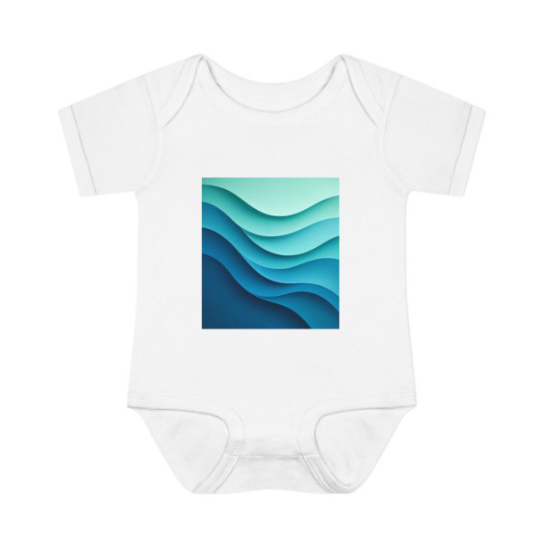 Ethereal Wave Dance - Infant Baby Rib Bodysuit