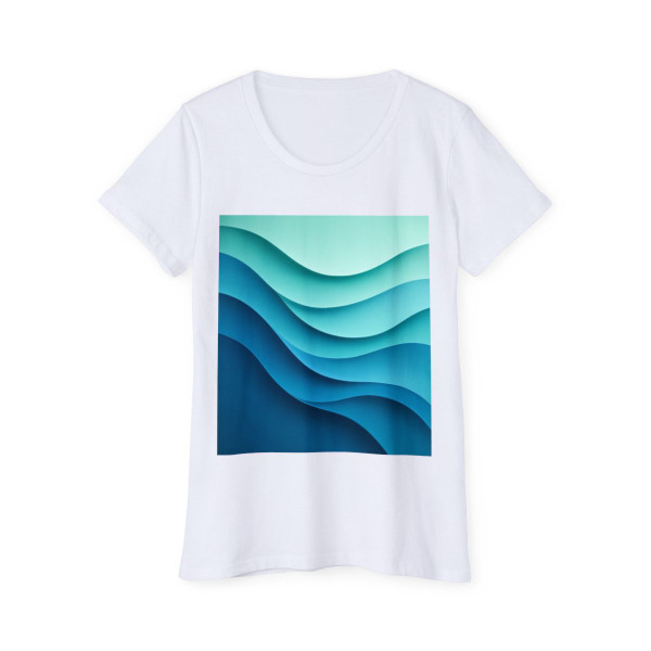 Ethereal Wave Dance - Women's Organic Short Sleeve T-Shirt