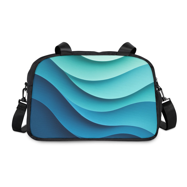 Ethereal Wave Dance - Fitness Handbag