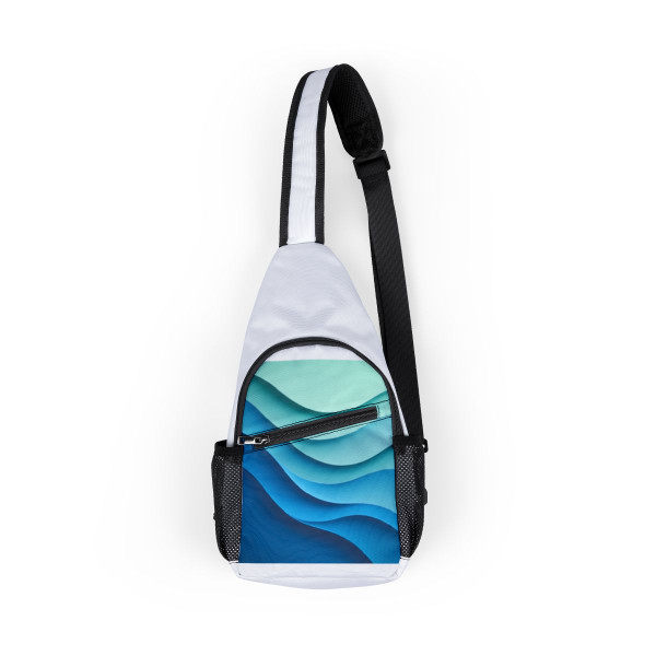 Ethereal Wave Dance - Chest Bag (AOP)