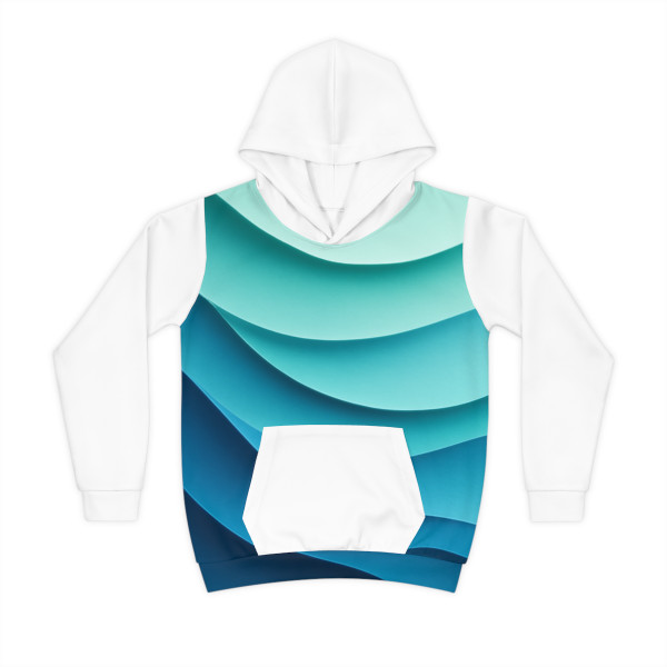 Ethereal Wave Dance - Children's Hoodie (AOP)