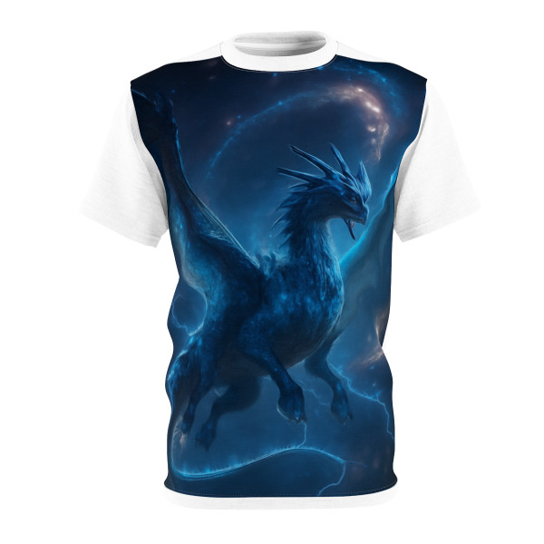 Celestial Storm Drake - Unisex Cut & Sew Tee (AOP)