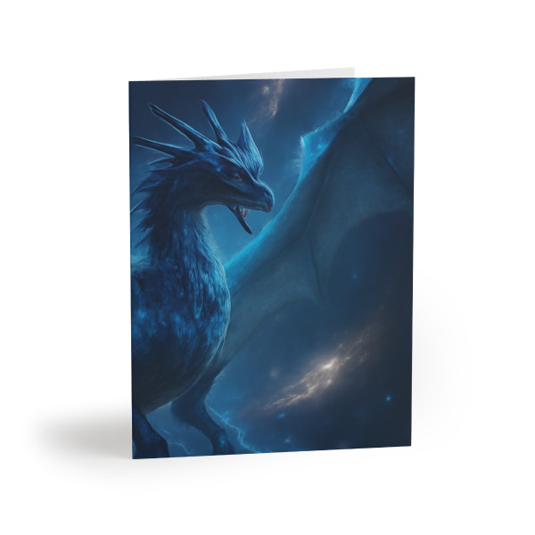 Celestial Storm Drake - Greeting cards (8, 16, and 24 pcs)