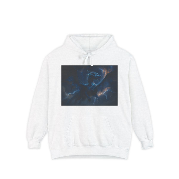 Celestial Storm Drake - Unisex Garment-Dyed Hoodie