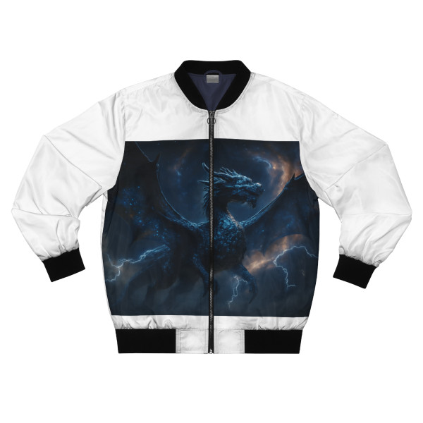 Celestial Storm Drake - Men's Bomber Jacket (AOP)