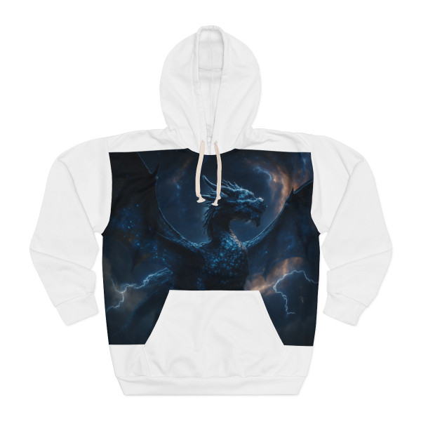Celestial Storm Drake - Unisex Pullover Hoodie (AOP)