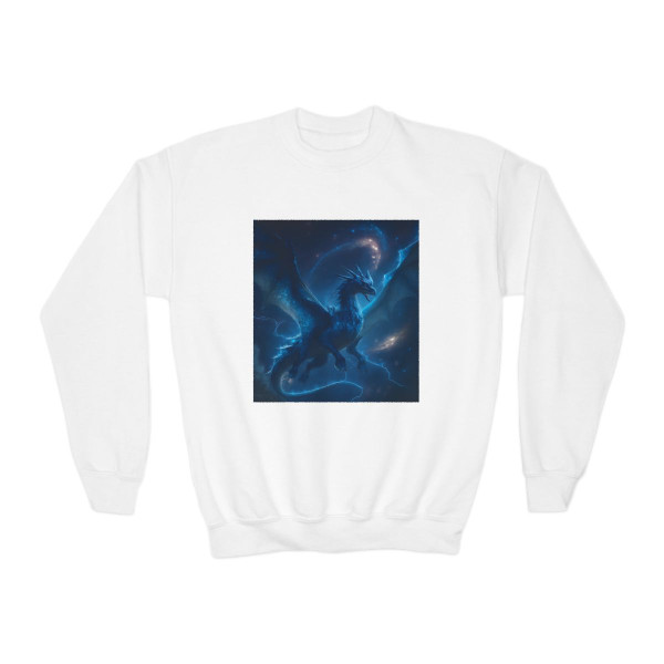 Celestial Storm Drake - Youth Crewneck Sweatshirt