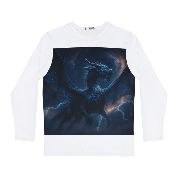 Celestial Storm Drake - Men's Long Sleeve Shirt (AOP)