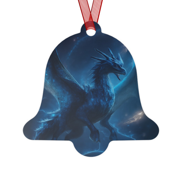 Celestial Storm Drake - Metal Ornaments