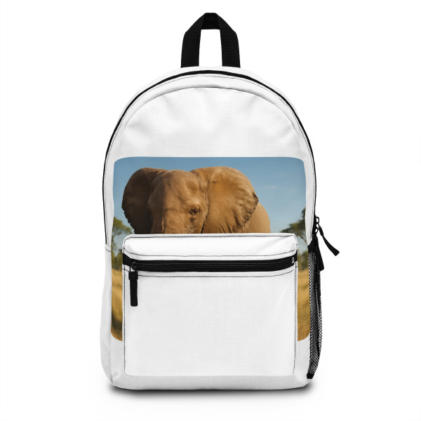 Gentle Elephant Embrace - Backpack