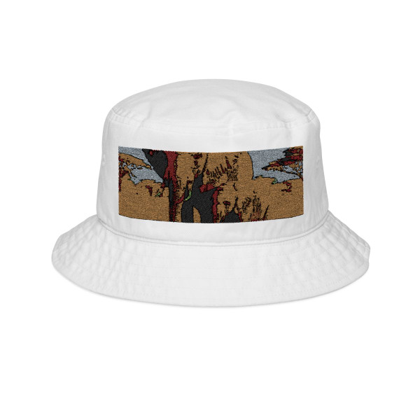 Gentle Elephant Embrace - Bucket Hat (Embroidery)