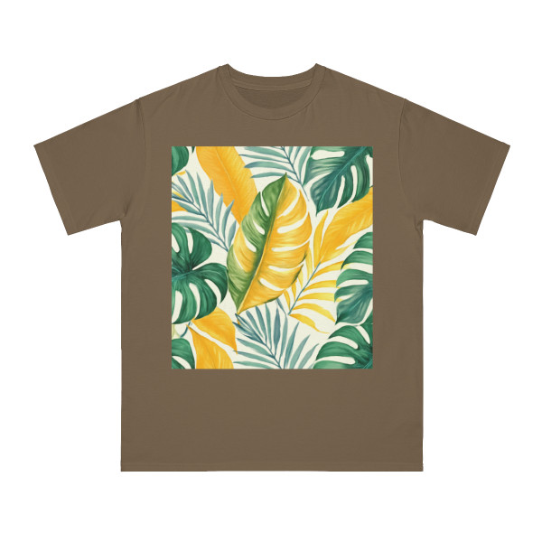 Tropical Leaf Harmony - Organic Unisex Classic T-Shirt