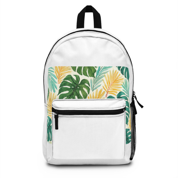 Tropical Leaf Harmony - Backpack