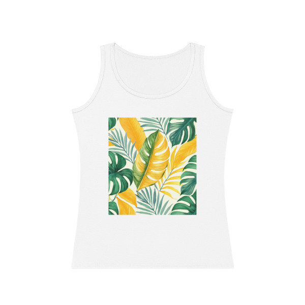 Tropical Leaf Harmony - Women's Tank Top
