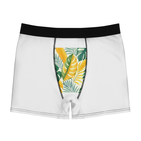 Tropical Leaf Harmony - Men's Boxer Briefs (AOP)