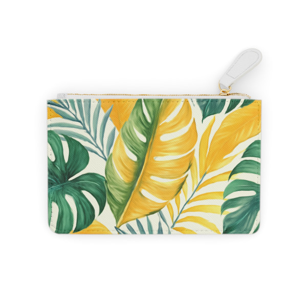 Tropical Leaf Harmony - Mini Clutch Bag