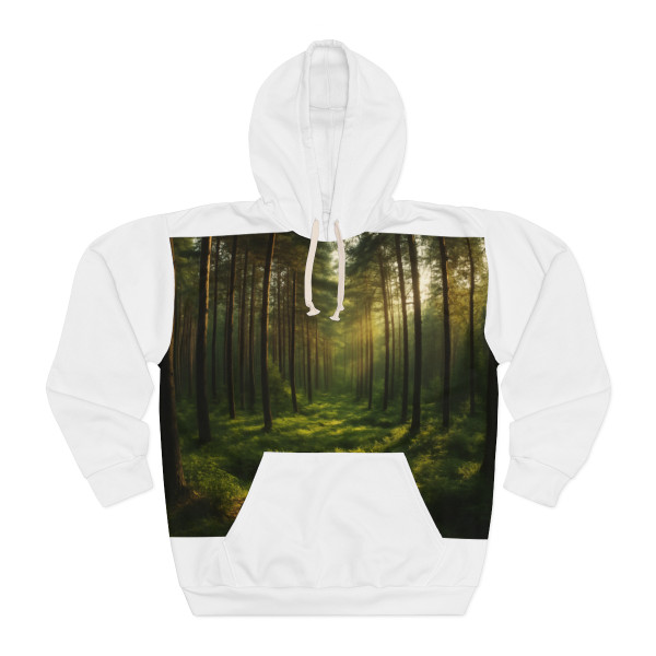 Whispering Pine Grove - Unisex Pullover Hoodie (AOP)
