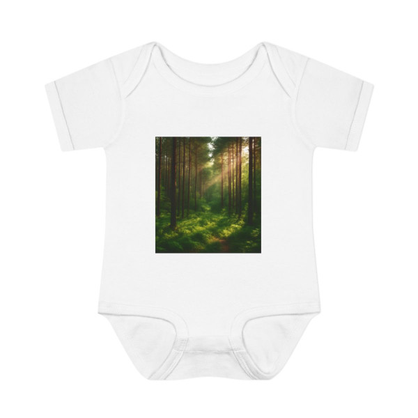 Whispering Pine Grove - Infant Baby Rib Bodysuit