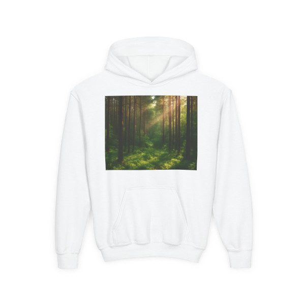 Whispering Pine Grove - Youth Heavy Blend Hooded Sweatshirt