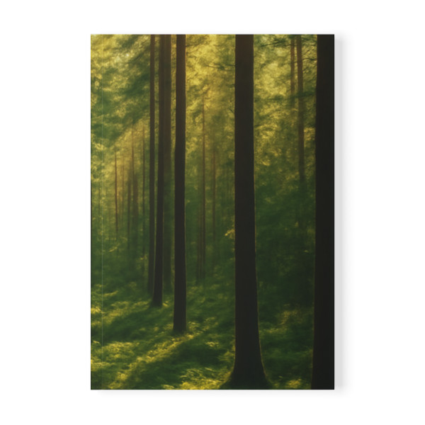 Whispering Pine Grove - Softcover Notebook, A5