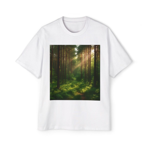 Whispering Pine Grove - Men's Heavy Oversized Tee