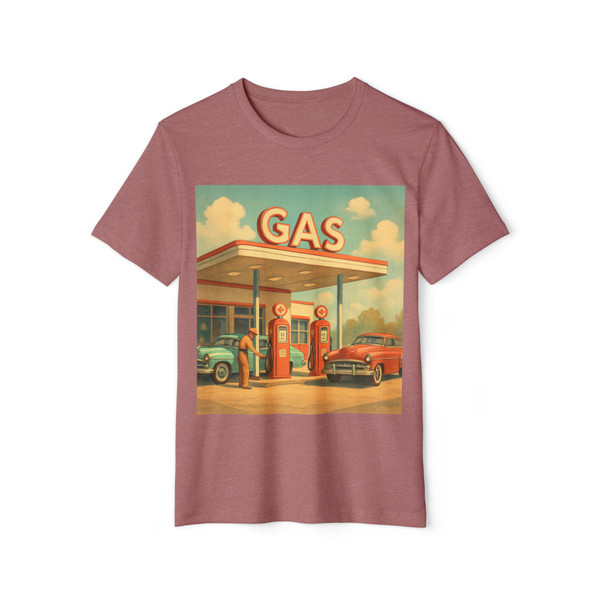 Vintage Americana - Unisex Recycled Organic T-Shirt