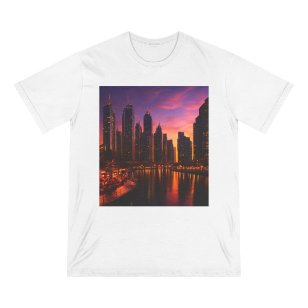 Dubai Marina Dreamscape - Organic Staple T-shirt