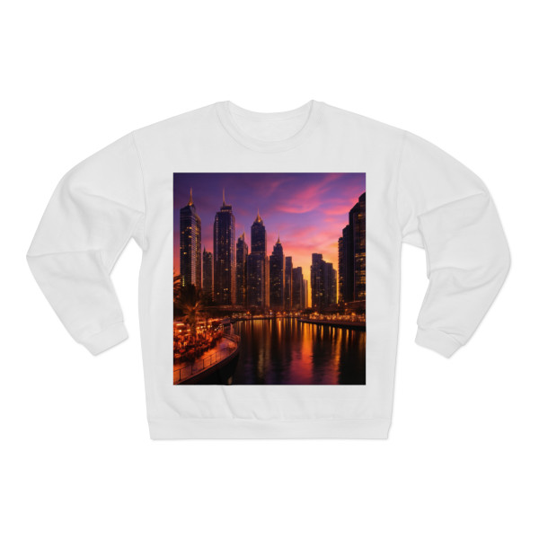 Dubai Marina Dreamscape - Unisex Crew Neck Sweatshirt (EU)