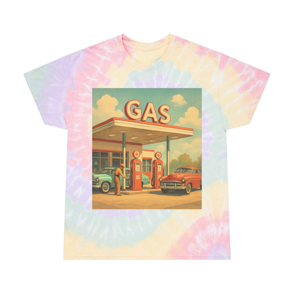 Vintage Americana - Tie-Dye Tee, Spiral