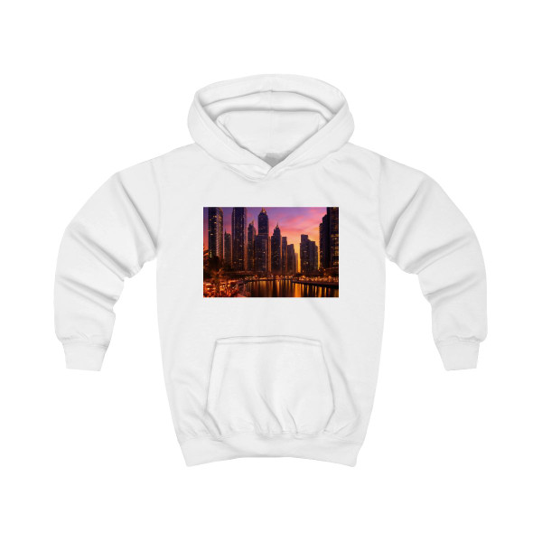 Dubai Marina Dreamscape - Kids Hoodie