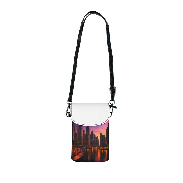 Dubai Marina Dreamscape - Small Cell Phone Wallet