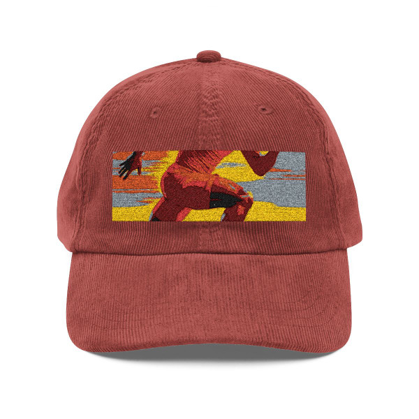 Victory in Motion - Vintage Corduroy Cap (Embroidery)