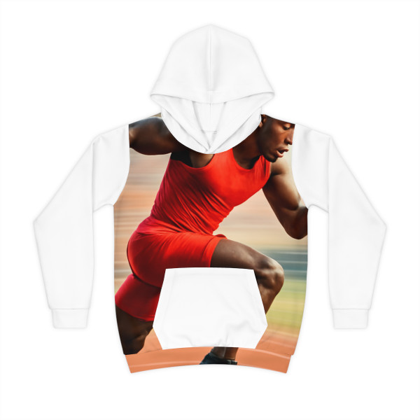 Victory in Motion - Children's Hoodie (AOP)