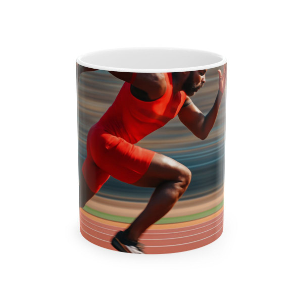 Victory in Motion - Ceramic Mug, (11oz, 15oz)
