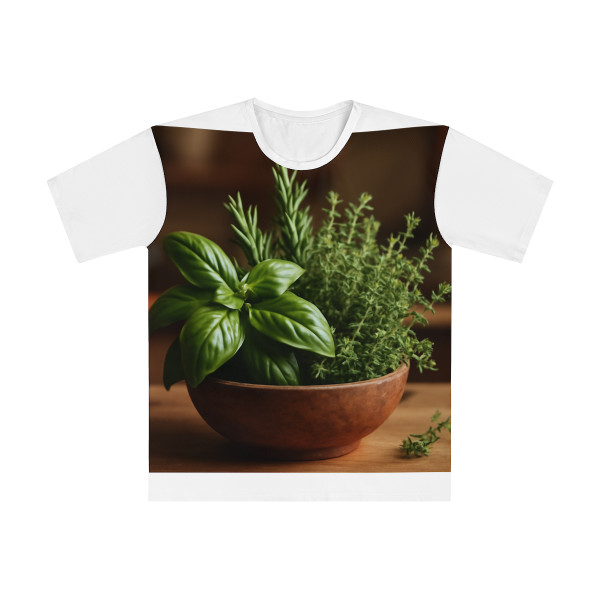 Savory Herb Garden - Men's Loose T-shirt (AOP)