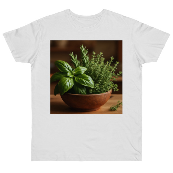 Savory Herb Garden - Single Jersey T-shirt