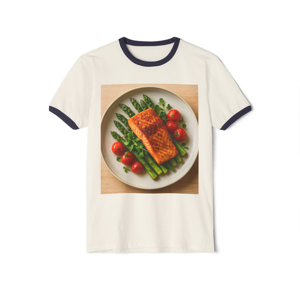 Savory Symphony - Unisex Cotton Ringer T-Shirt