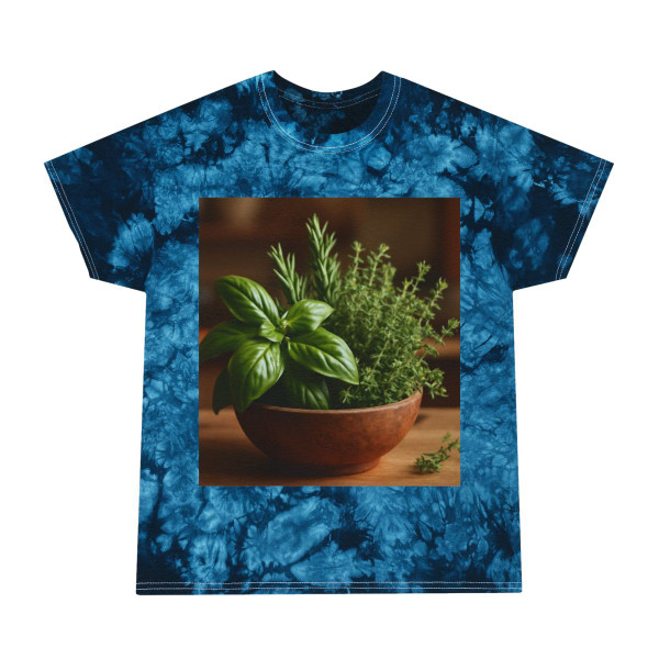 Savory Herb Garden - Tie-Dye Tee, Crystal